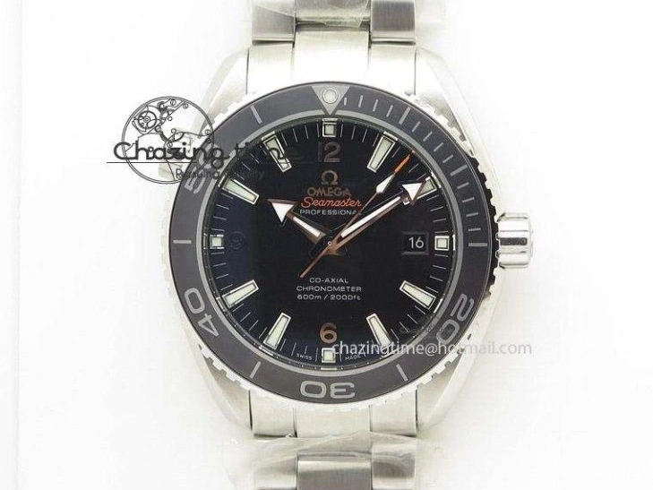 0322 Practical Vintage Seamaster 300 No Date T SS B12 Black Dial On Brown Leather Strap A2836 (Free Nylon Strap) 7910